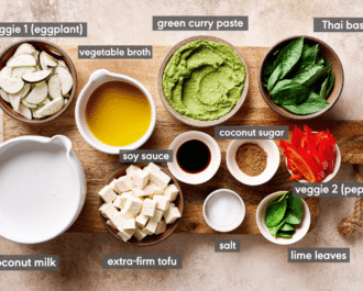 Thai Green Vegan Curry Recipe – Easy & Authentic (1 Serving)