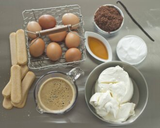 Ingredients required for Italian best Tiramisu