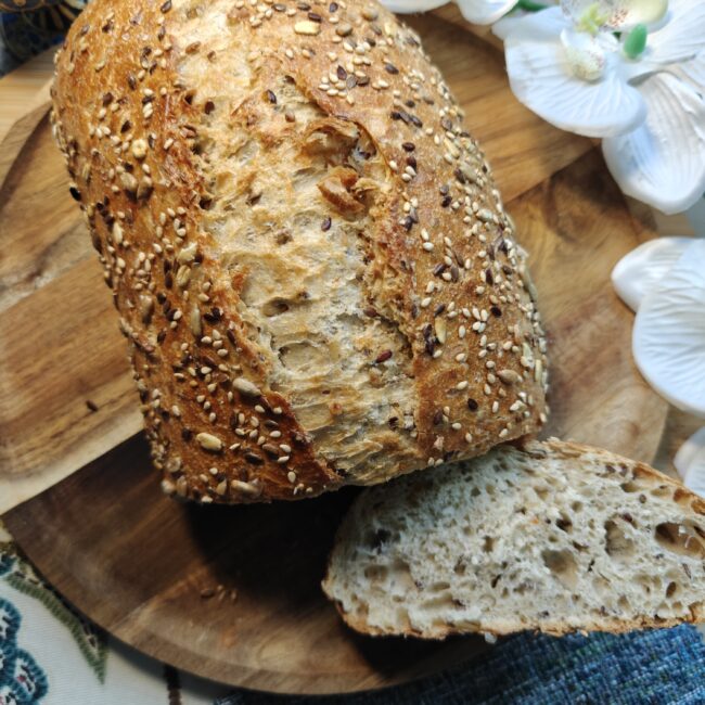 Home made Sourdough bread step by step recipe